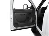  Inside of driver's side open door, window open photo